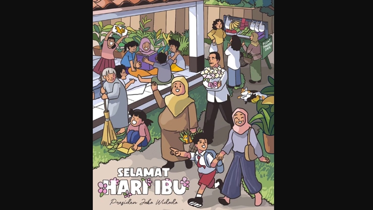 Jokowi Ajak Masyarakat Ingat Kembali Kebaikan dan Kemurahan Hati Seorang Ibu