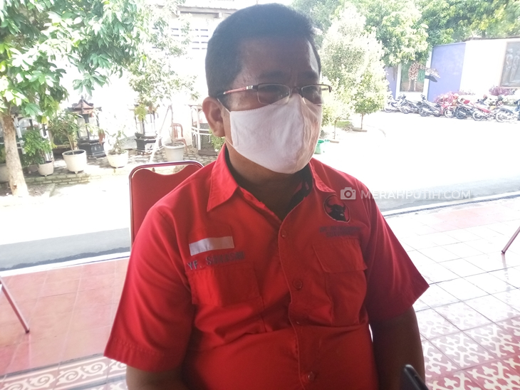 Ketua Fraksi PDIP di DPRD Solo YF Sukasno. (MP/Ismail)