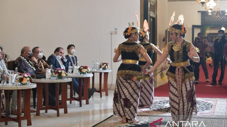 Delegasi G20 Dijamu dengan Makam Malam ala Keraton Yogyakarta