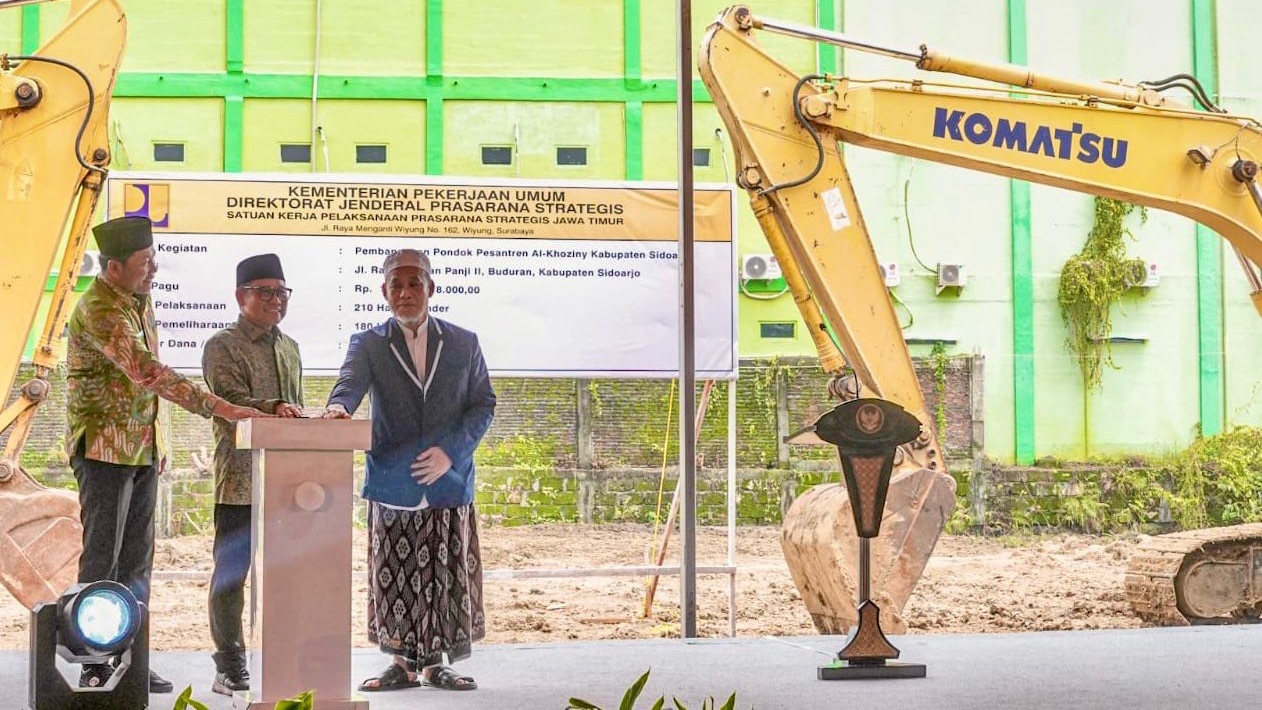 Cak Imin Resmikan Groundbreaking Rekonstruksi Ponpes Al Khoziny, Tekankan Momentum Berbenah