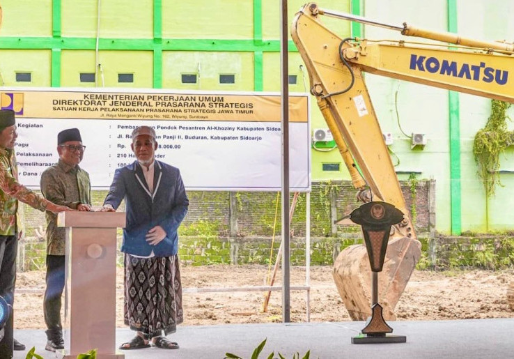 Cak Imin Resmikan Groundbreaking Rekonstruksi Ponpes Al Khoziny, Tekankan Momentum Berbenah