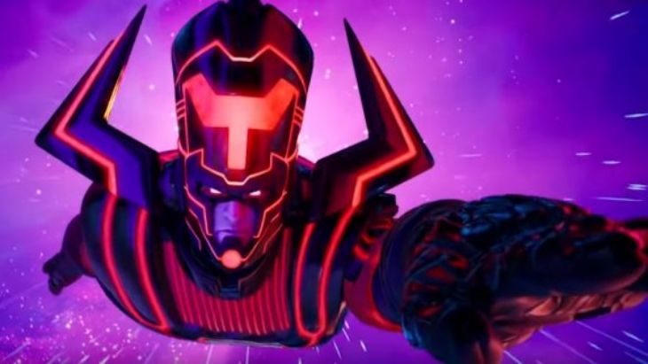 Galactus datang dengan maksut ingin menghancurkan dunia Fortnite (Foto: Epic Games)