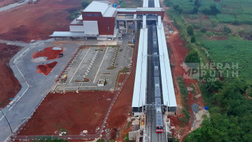 Melihat Progres  Pembangunan Stasiun Jatake Akan Segera Beroperasi d Kawasan BSD 