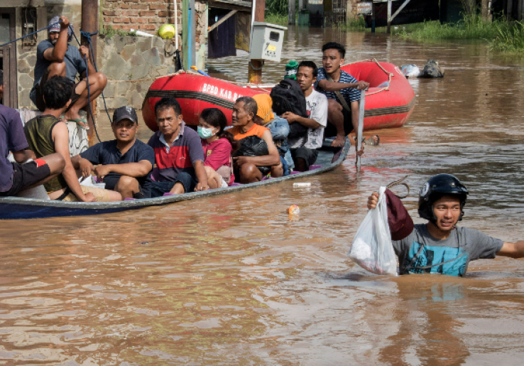 12 Jam Diguyur Hujan, 156 Rumah di Bandung Terendam Banjir