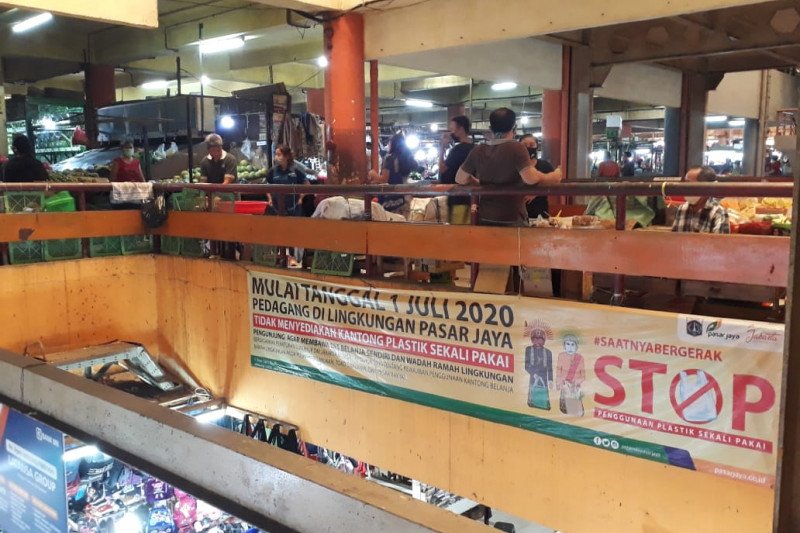 Mengintip Penerapan Protokol Kesehatan di Pasar