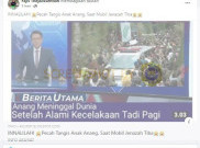 [HOAKS atau FAKTA] Anang Hermansyah Meninggal Dunia