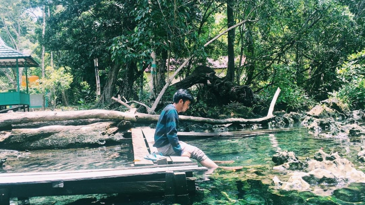 Ada Danau Ajaib di Hutan Biatan
