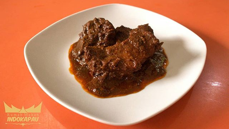 Rendang. (Instagram/ rm.indokapau)