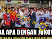 [HOAKS atau FAKTA]: Jokowi Bubarkan Acara Deklarasi Ganjar
