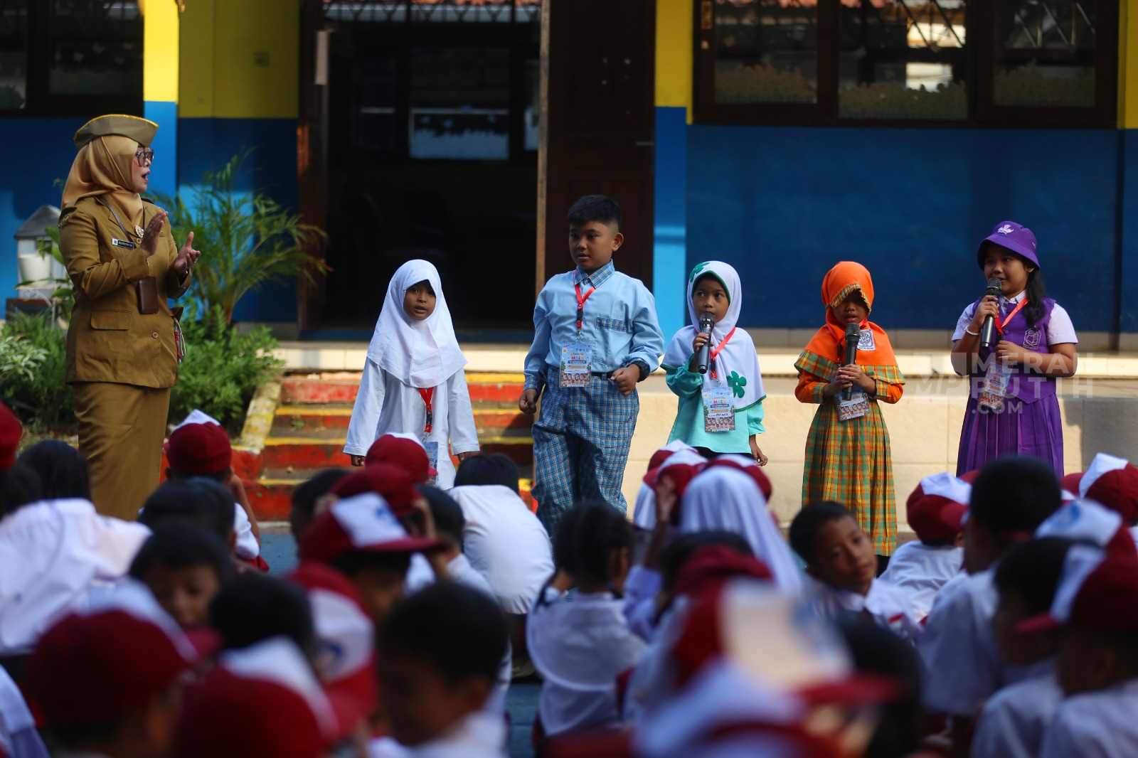 Penuh Semangat, Siswa Baru SDN Jati Padang 05 Pagi Jakarta Ikuti MPLS 2026