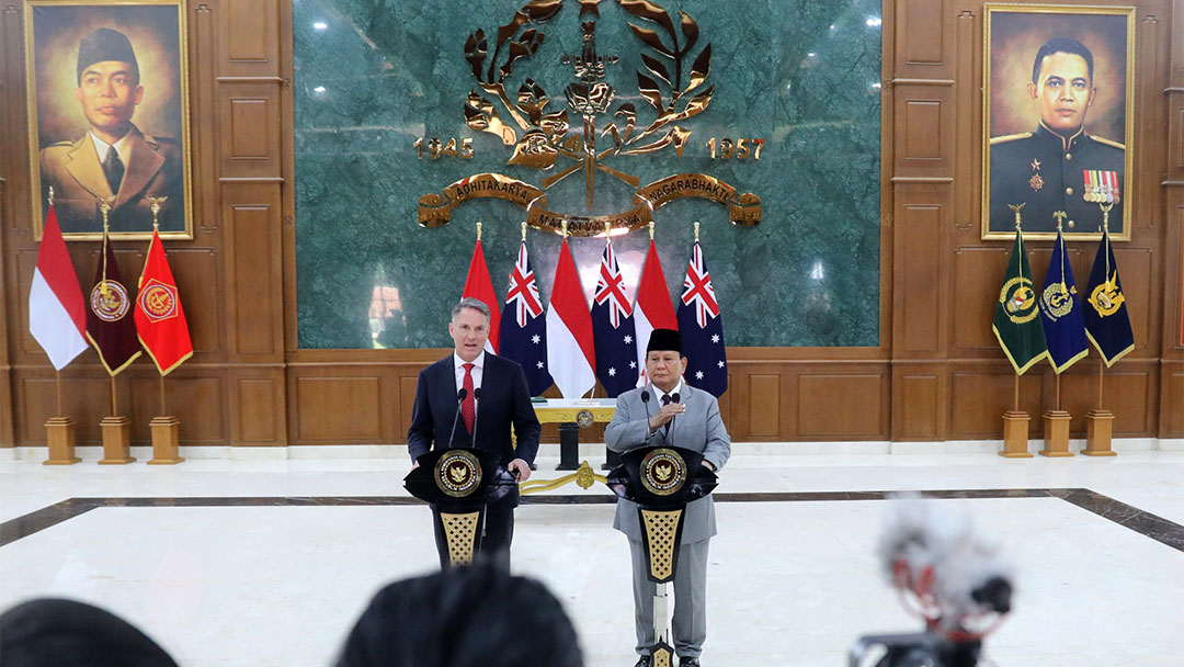 Prabowo dan Wakil PM-Menhan Australia Teken Kesepakatan Kerja Sama Pertahanan