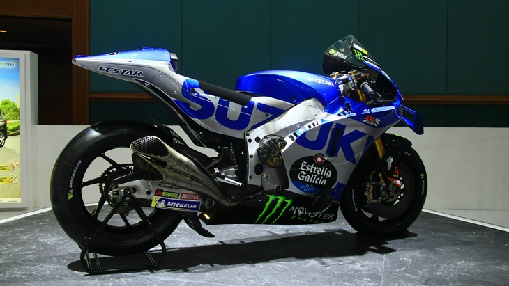Motor Joan Mir dan Alex Rins Dipamerkan di Gaikindo Jakarta Auto Week 2022