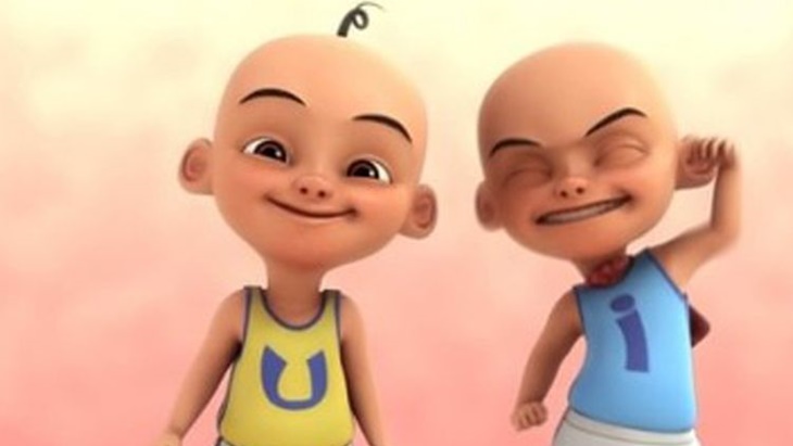 Upin dan Ipin yang katanya sudah meninggal. (Foto: ist)