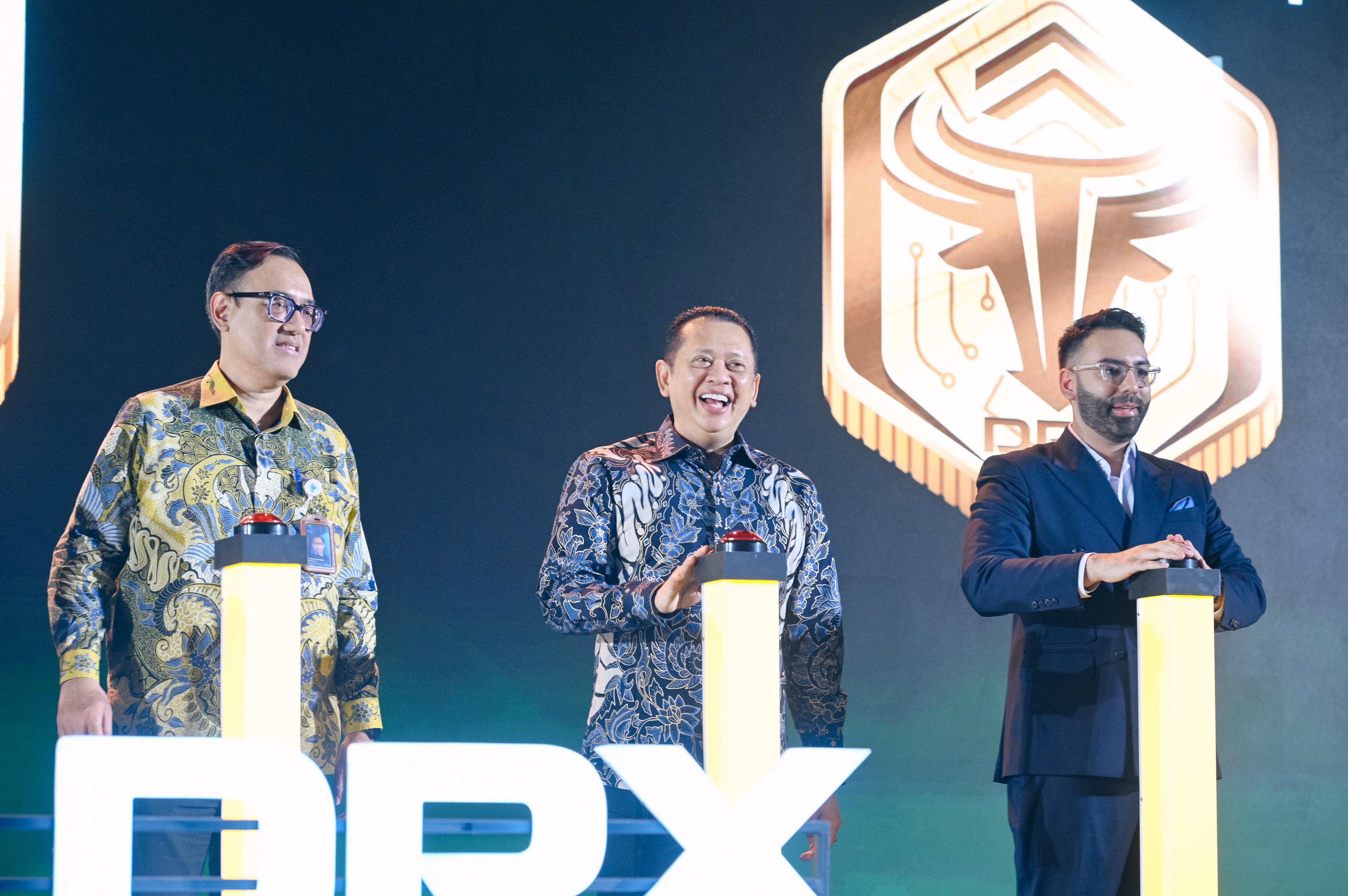 Peluncuran DRX Token berlangsung di Hotel St Regis, Jakarta, Senin (3/3) malam.