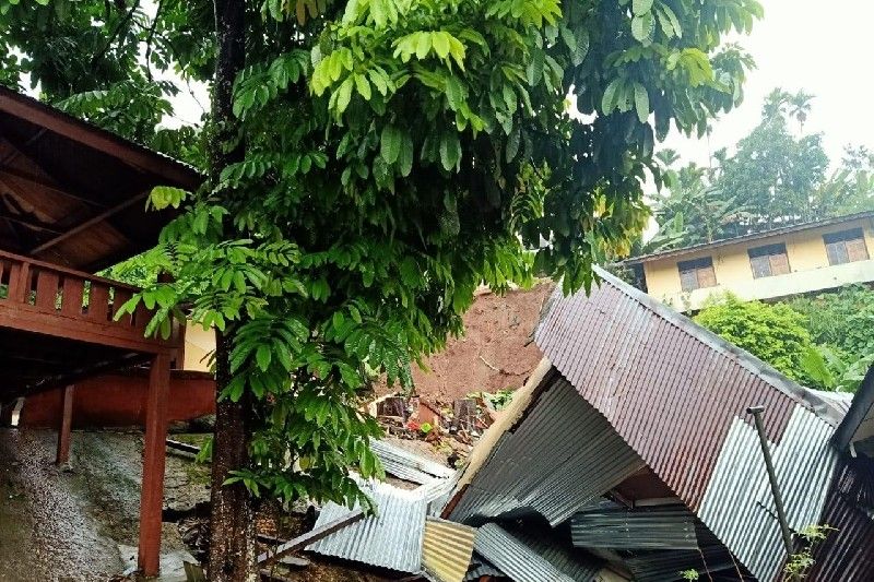 Longsor di Jayapura. (Foto: Antara)