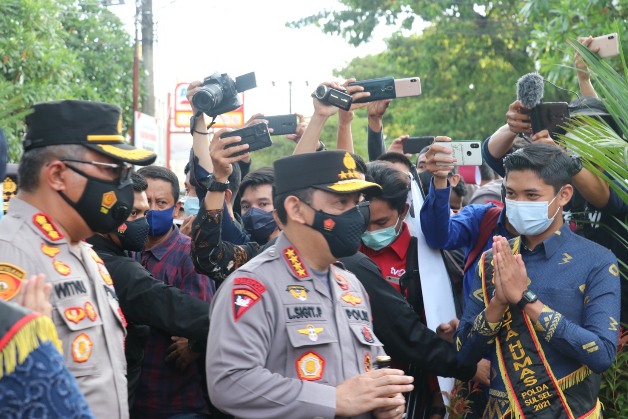 Kunker ke Sulsel, Kapolri Sidak Kampung Tangguh Balla Ewako