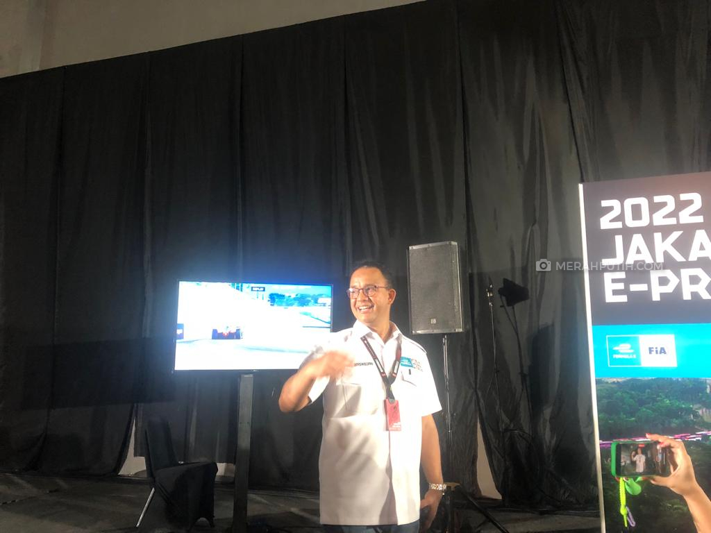 Jajal Safety Car Formula E, Anies: Rasanya Luar Biasa!