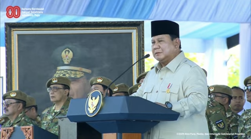 Indonesia Terapkan 'Pertahanan Semesta', Prabowo Minta Rakyat Jaga Tanahnya agar Tidak Dikuasai Asing