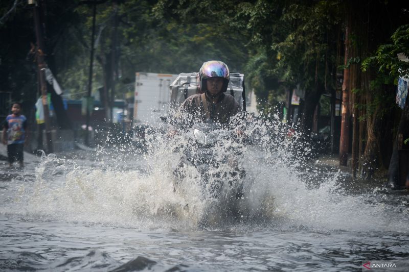 3 RT dan 2 Ruas Jalan Jakarta Terendam Banjir Selasa (12/8) Malam