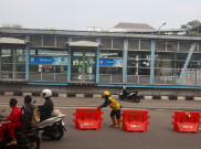 Penutupan Sementara Halte Bus Transjakarta Velodrome