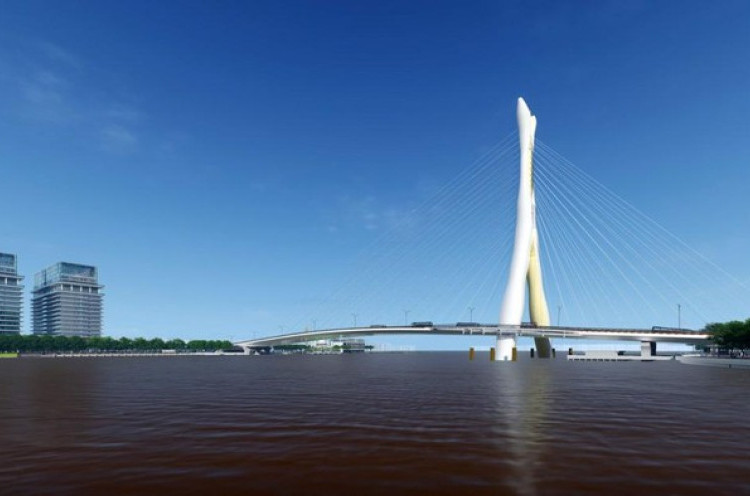 Tiongkok Bakal Bangun Jembatan Garuda di Pontianak