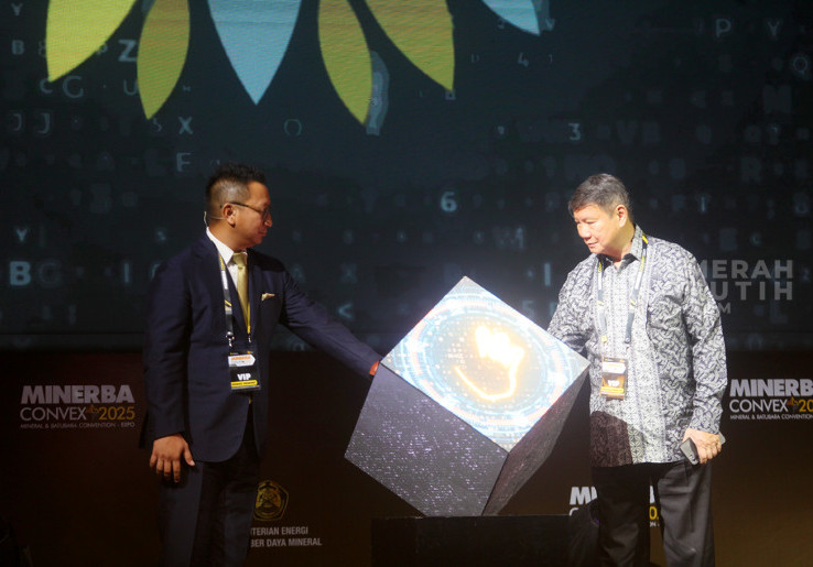 Arsari Tambang Luncuran Envirotin Timah Ramah Lingkungan dalam Ajang Minerba Convex 2025