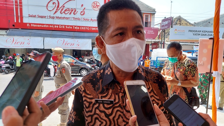 Kepala Dinas Perdagangan (Disdag) Solo Heru Sunardi. (MP/Ismail)