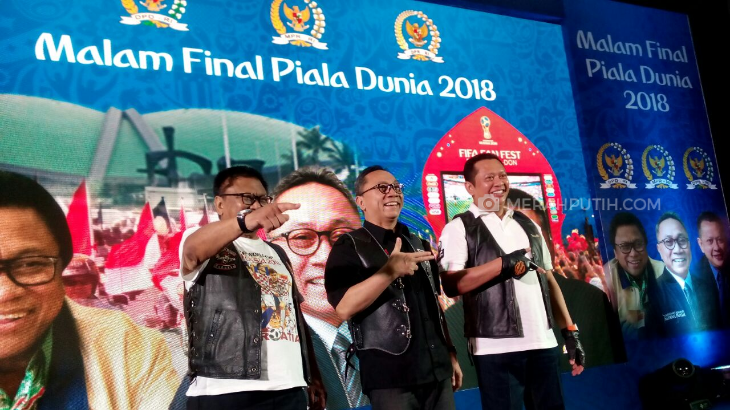 Gelar Nobar Piala Dunia, Zulhas: Biar Tensi Politik Turun