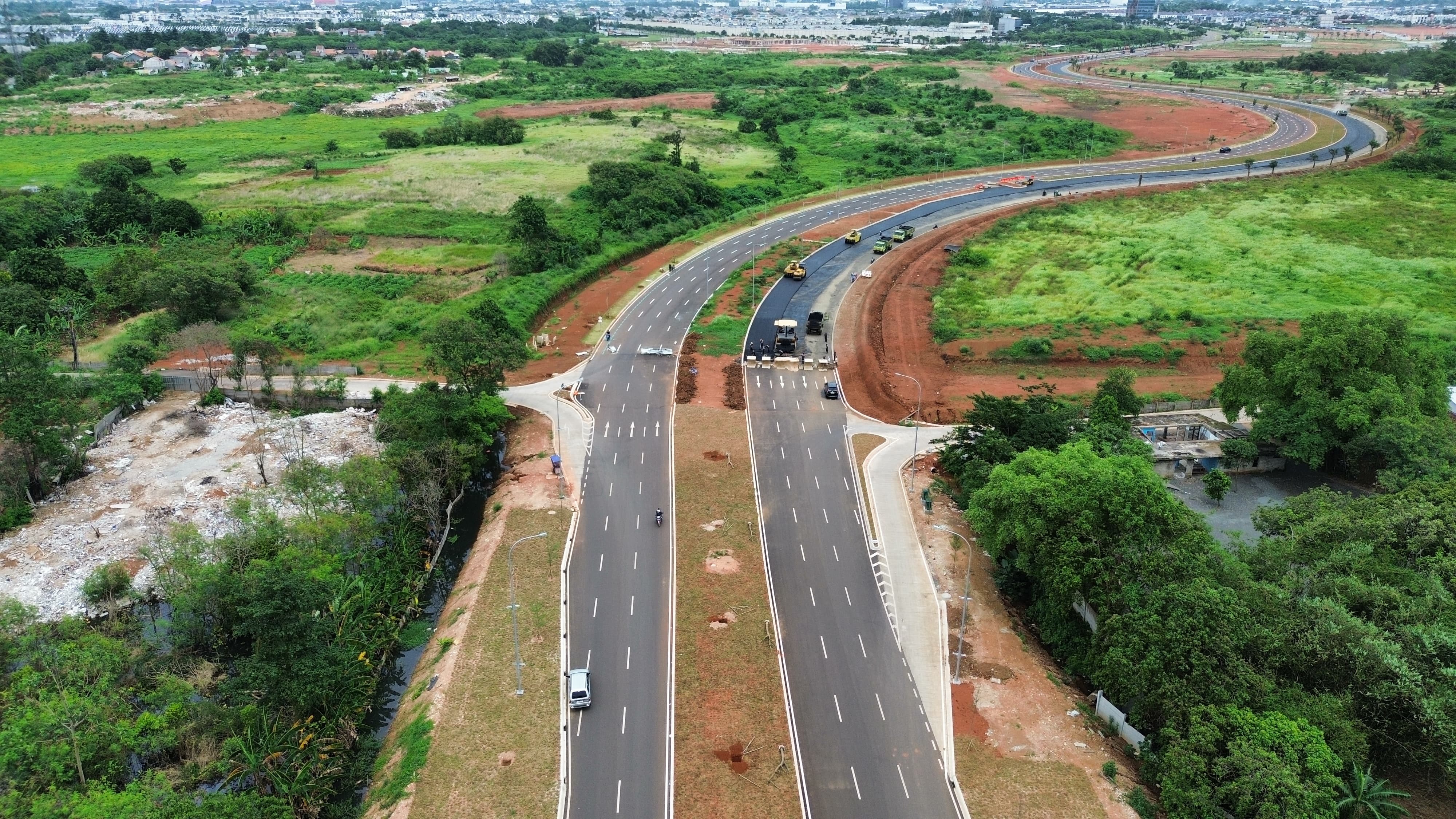 Jalan Penghubung Boulevard BSD City-Gading Serpong Sudah Dibuka, Akses Jadi Lebih Mudah