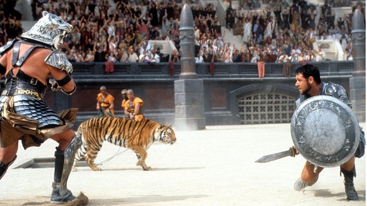Kecelakaan Saat Syuting 'Gladiator' Timpa Beberapa Kru Film