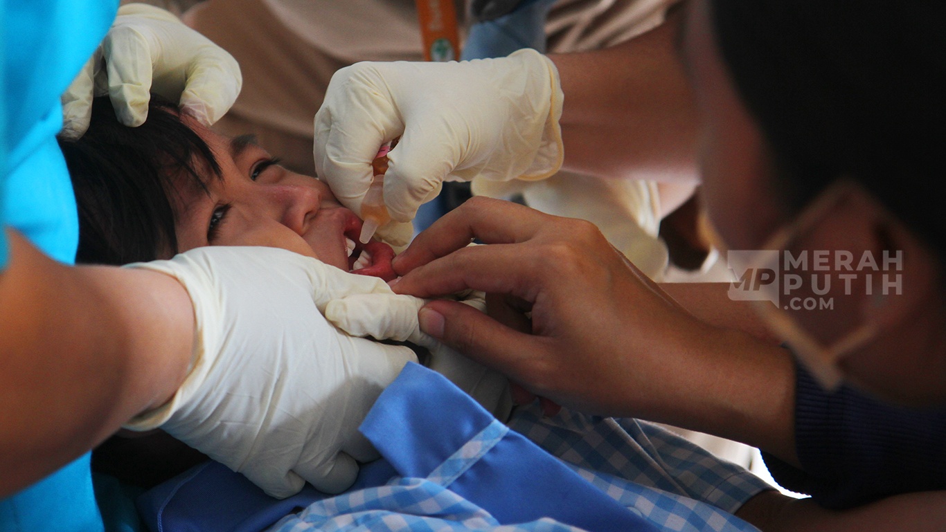 Pemprov DKI Targetkan 1,2 Juta Anak Terima Imunisasi Polio