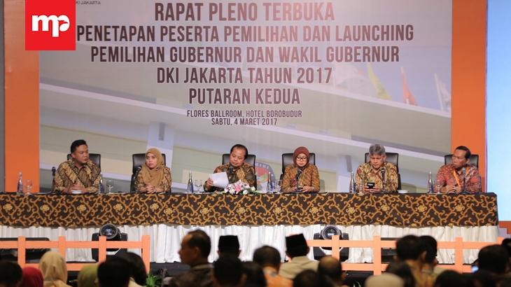'Tim Pemukul' Amankan TPS Rawan Konflik di Pilkada DKI