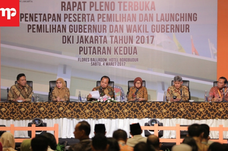 KPU Laporan Tugas ke Presiden Jokowi