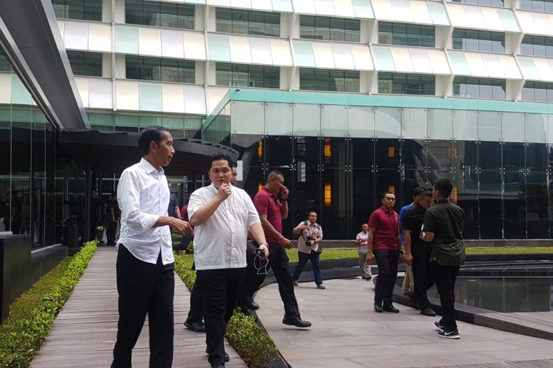 Kunjungi Grand Indonesia, Jokowi Diteriaki