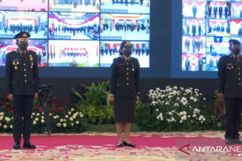 HUT Polri. (Foto: Antara)