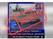 [HOAKS atau FAKTA]: Inggris dan Australia Latihan Perang di Dekat Pulau Pasir