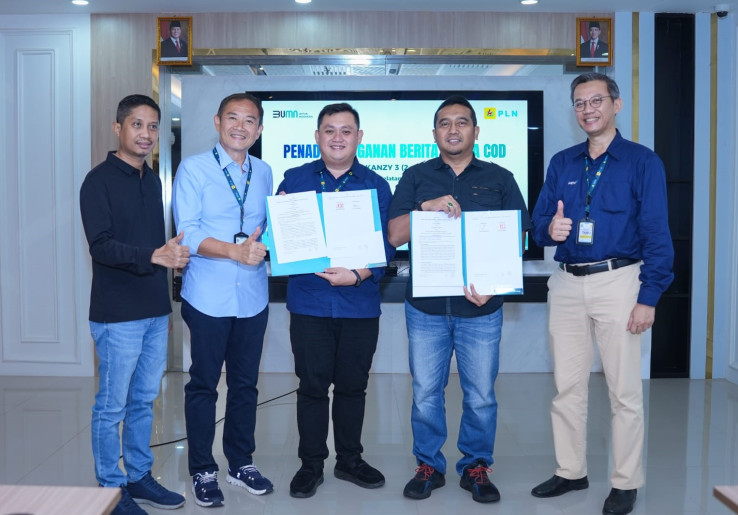 Dukung Program Energi Terbarukan Presiden Prabowo, PLTA Kanzy 3 Tanda Tangan Kerja Sama dengan PLN