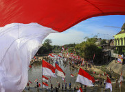 Ragam Upacara Bendera HUT Ke-72 Republik Indonesia Di Seluruh Penjuru Nusantara