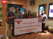 Jaring Pemilih Pemula, Relawan Sahabat Djarot Gelar Nobar 'Cek Toko Sebelah'
