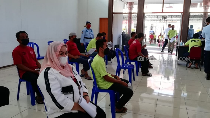 545 Warga Binaan Rutan Surakarta Dapat Vaksin, Termasuk Napi Korupsi Kena OTT KPK