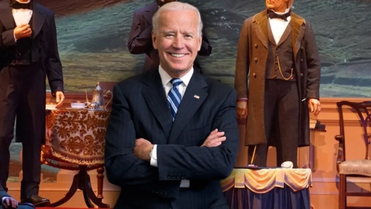 Joe Biden Hadir di Disney World dalam Bentuk Animasi Elektronik