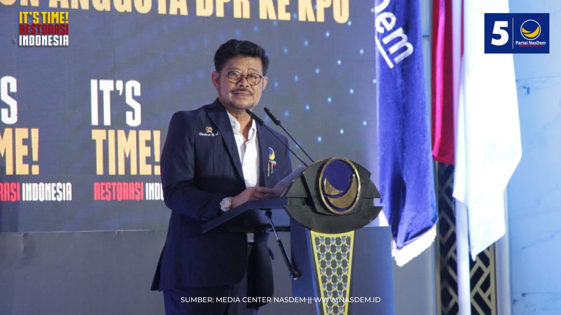 2 Menteri Jokowi Jadi Caleg NasDem