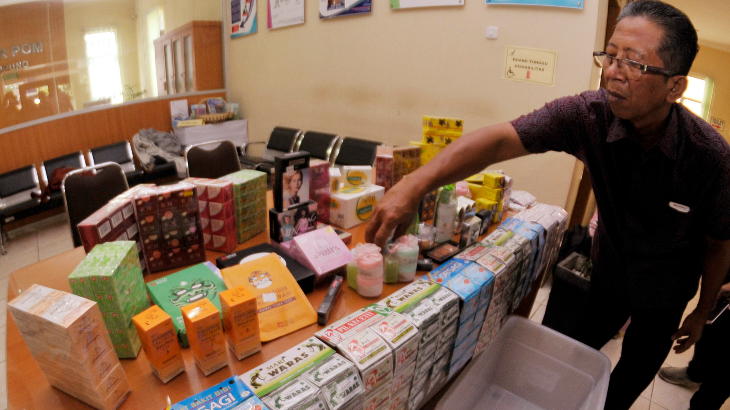 Kosmetik Ilegal Banyak Beredar di Riau, BPOM Bertindak 
