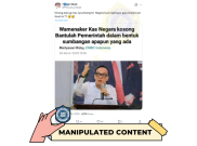 [HOAKS atau FAKTA]: Kas Negara sudah Kosong, Wamenaker Minta Rakyat Berikan Sumbangan dalam Bentuk Apapun