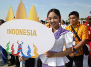 Indonesia Berikan Miniatur Gatotkaca ke CAMPAGOC