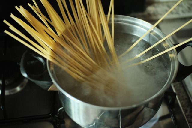pasta cooking