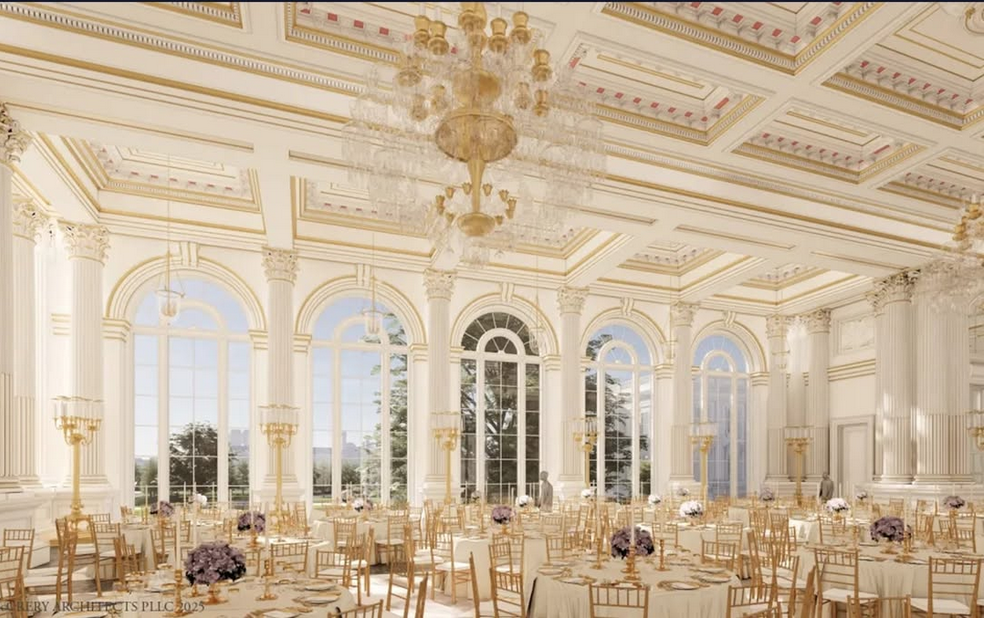 Gedung Putih Umumkan Rencana Pembangunan Ballroom Baru Senilai Rp 3,2 Miliar, Dana Disumbang Trump dan Donor Anonim