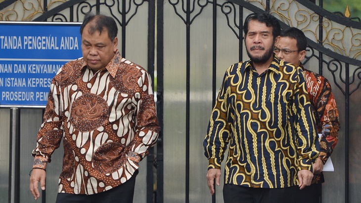Arief Hidayat Kembali Disumpah Jokowi Sebagai Hakim MK