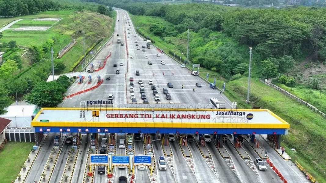 Arus Mudik Lebaran 2026 Mulai Meningkat, 2.183 Kendaraan/Jam Lewati GT Kalikangkung