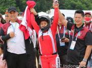 Peraih Emas Tiara Andini Kini Jadi Ikon Baru di MTB Downhill Putri